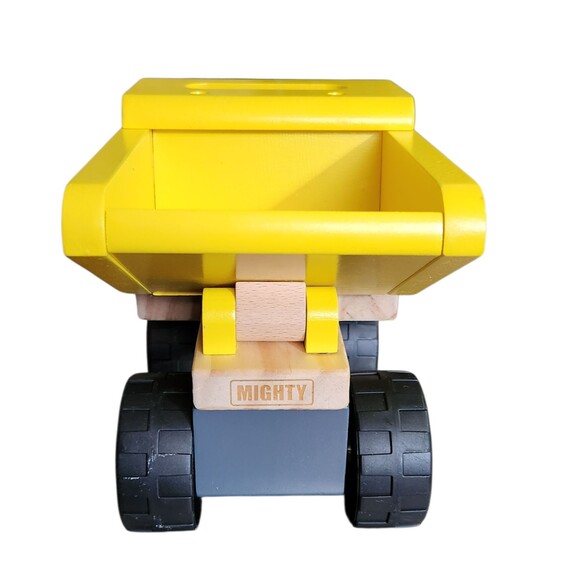 Vintage Mighty Tonka Trucks - Etsy Maxim Enterprise/Hasbro Tonka Mighty Dump Truck Painted Wood 2013 RARE